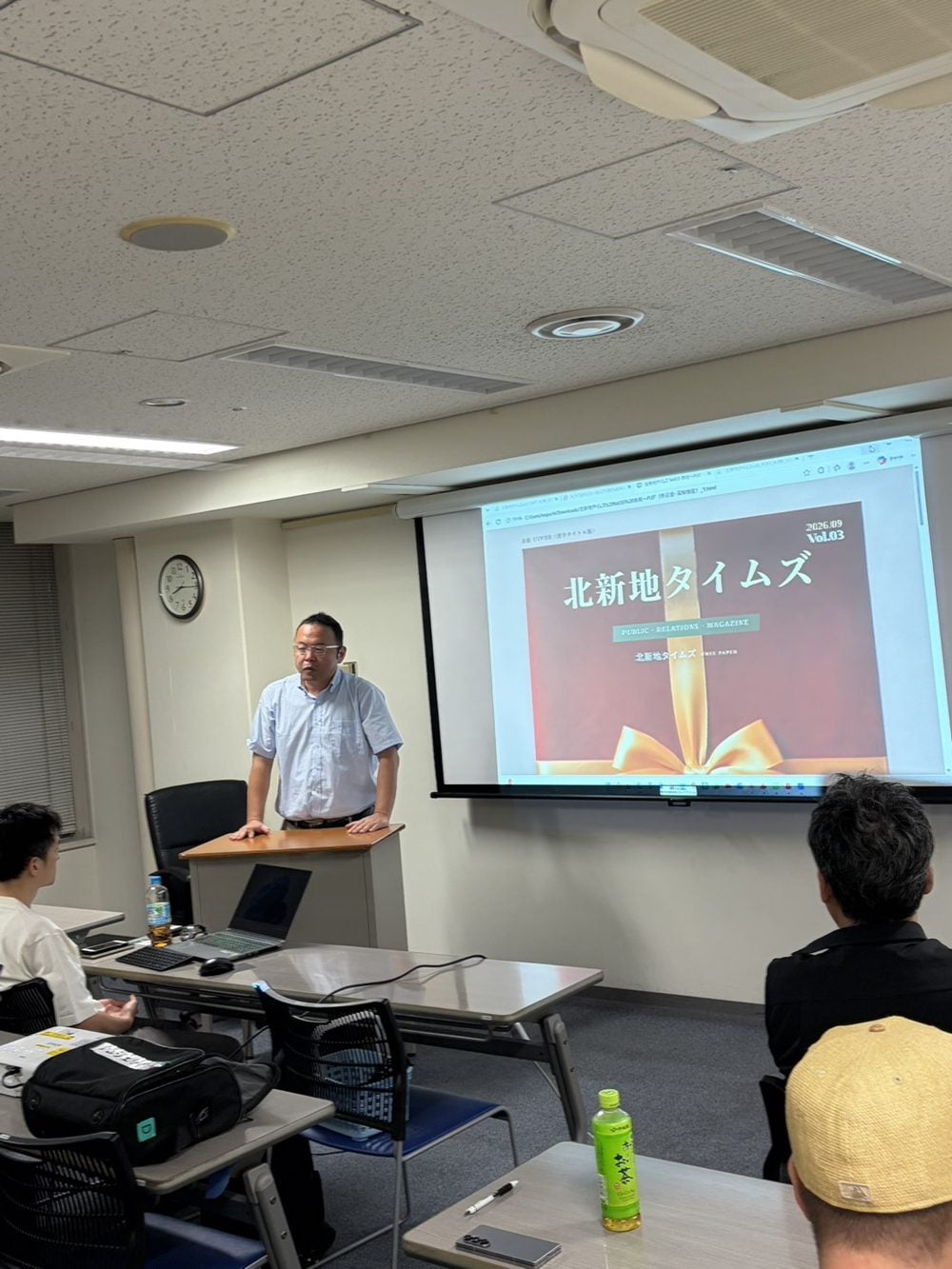 北新地タイムズ Vol.03 の制作舞台裏を語る野口副代表